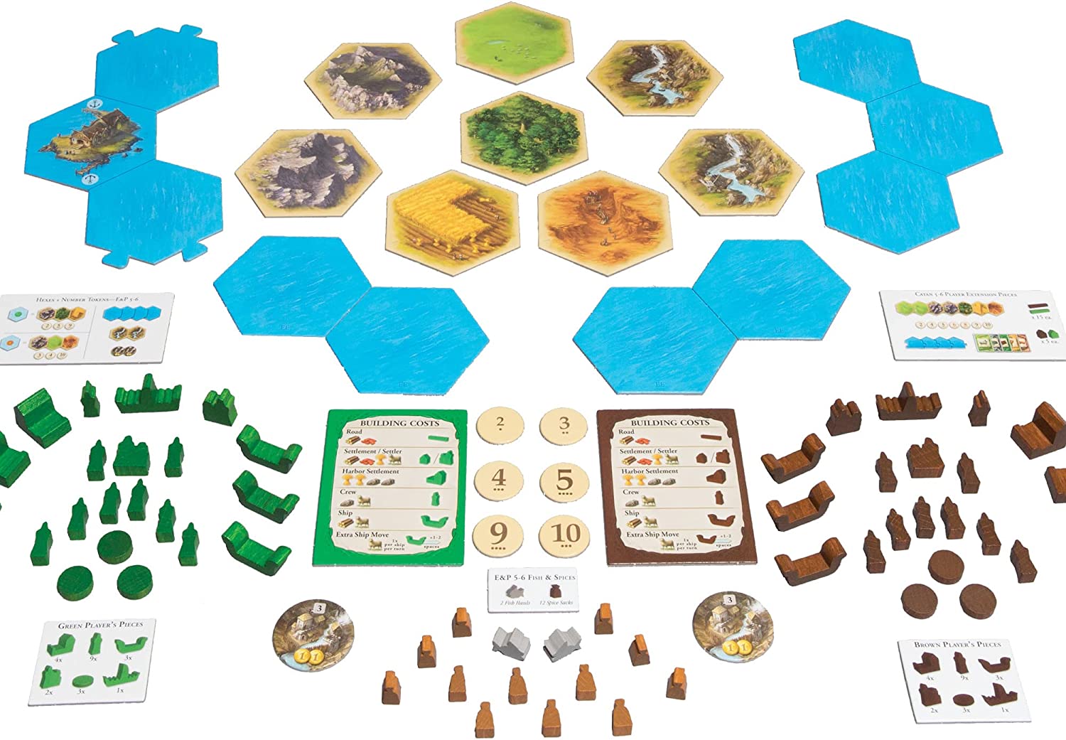 Catan : Explorers and Pirates 5-6 Player Extension
